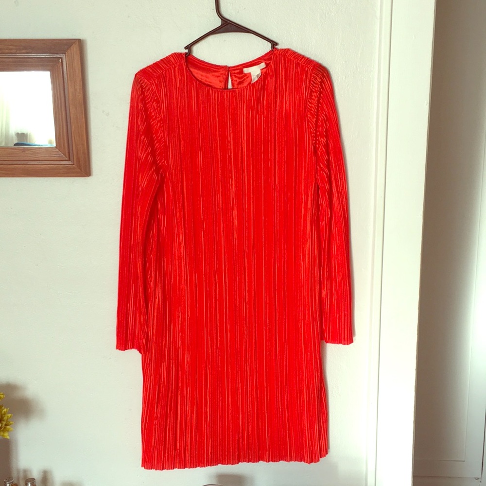 Orange party dress